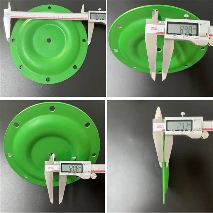 PTFE Coated Rubber Diaphragms